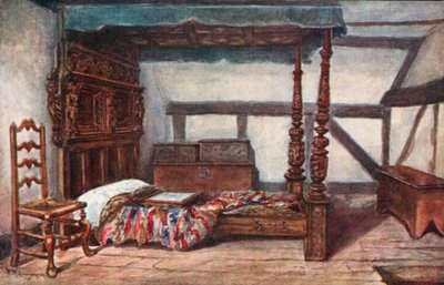 Cabaña de Anne Hathaway, dormitorio de William W. Quatremain